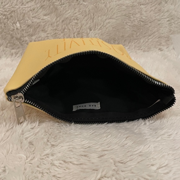 🌼HP🌼 Rae Dunn POSITIVITY PLEASE Cosmetic Pouch - Picture 4 of 5